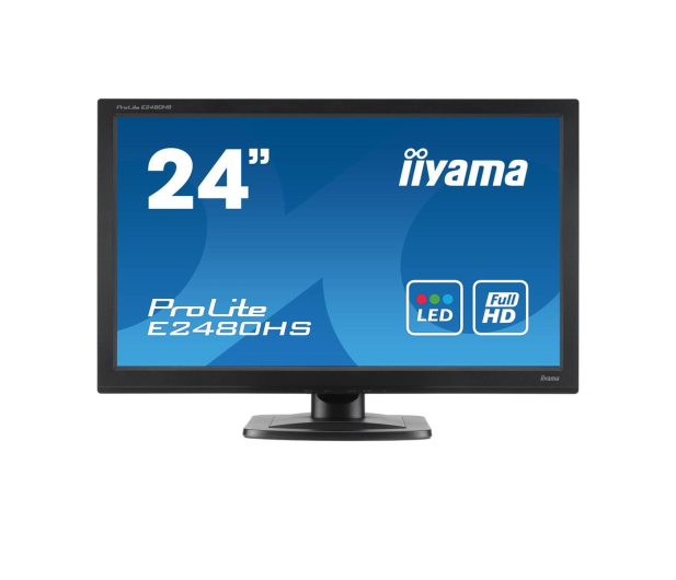 iiyama E2480HS czarny - 277286 - zdjęcie